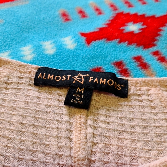Almost Famous, size M, peach color - Picture 2 of 2